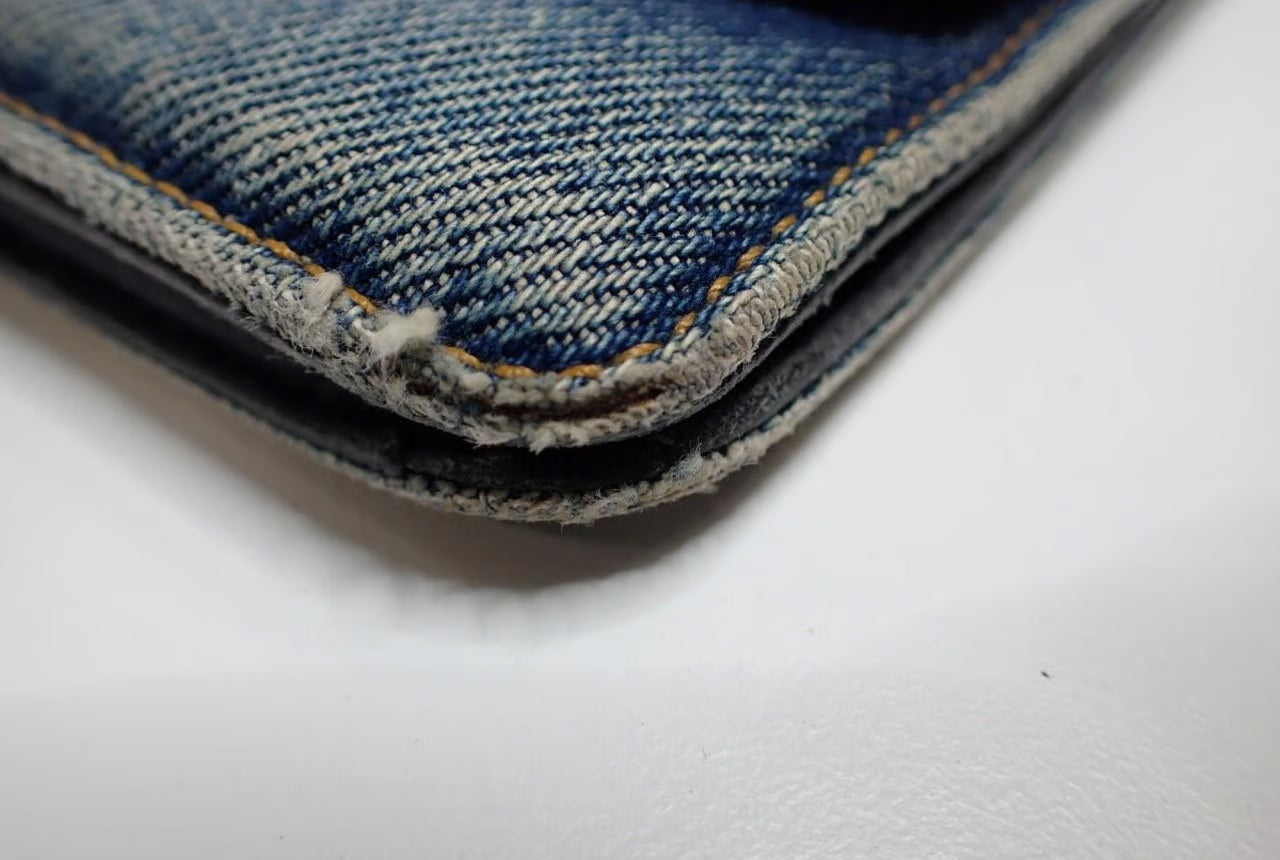 Chanel Denim Wallet on a Chain
