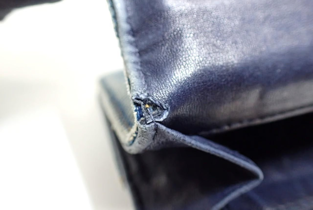 Chanel Denim Wallet on a Chain