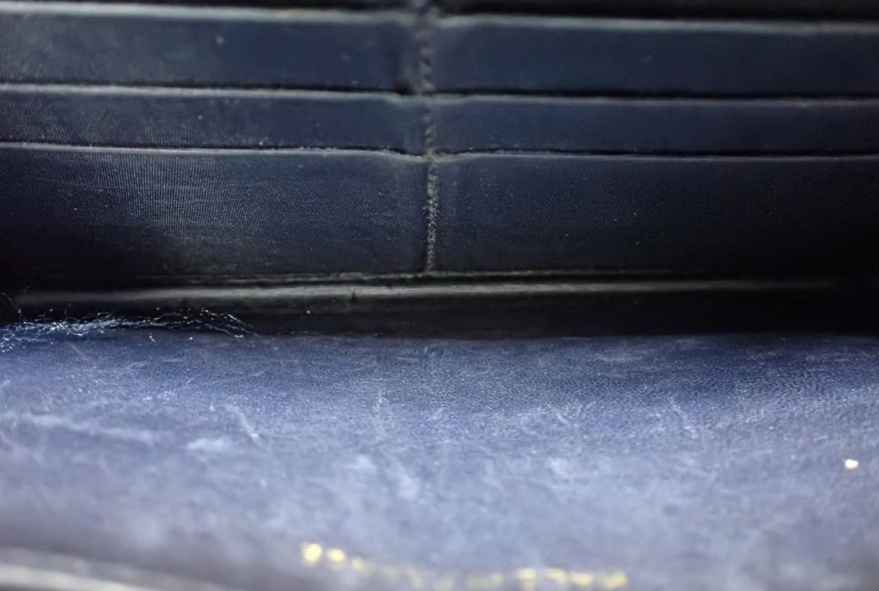 Chanel Denim Wallet on a Chain